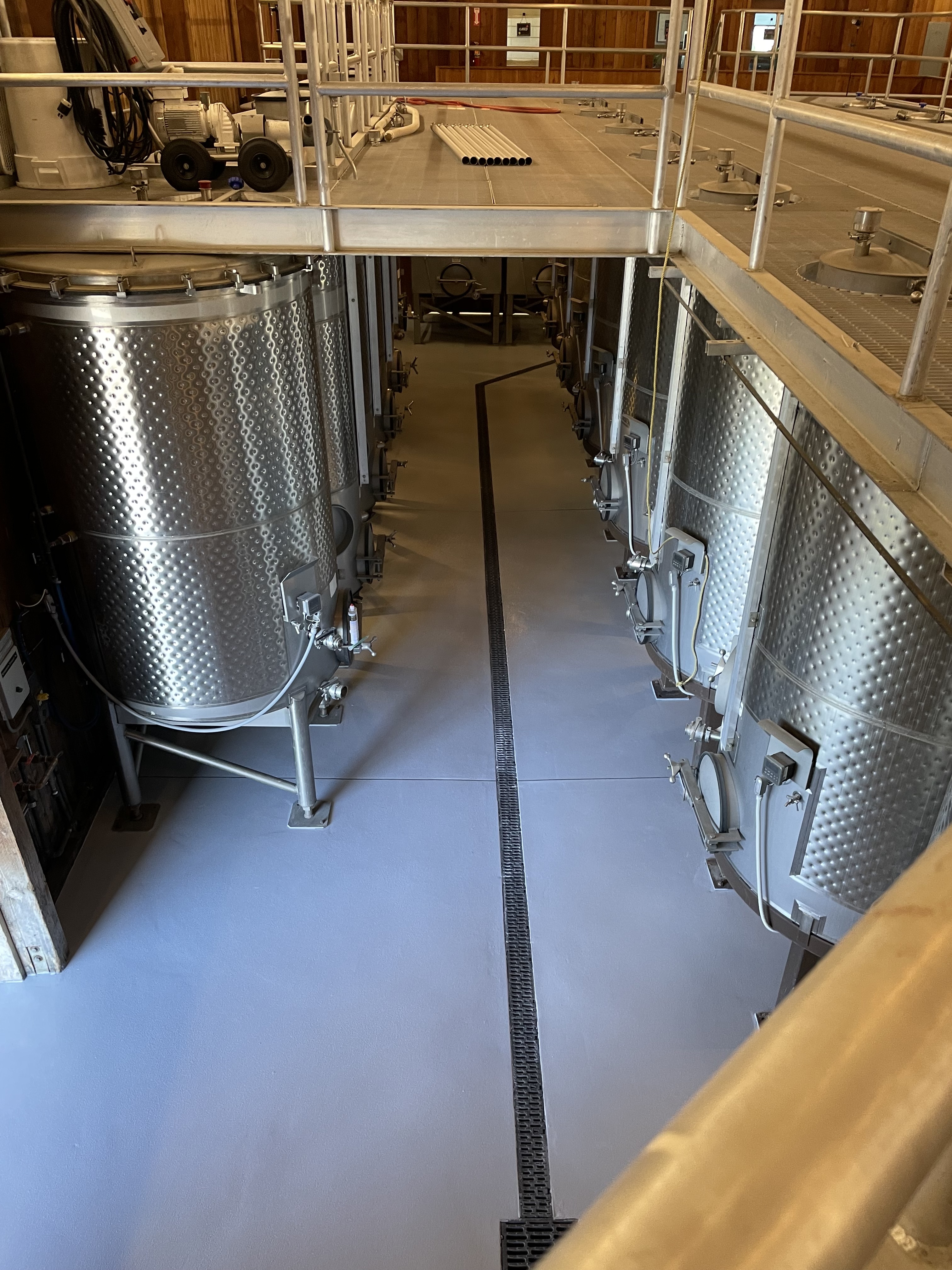 Turnbull Winery - Benicia - Winery flooring installation Turnbull Winery - Benicia - Winery flooring installation