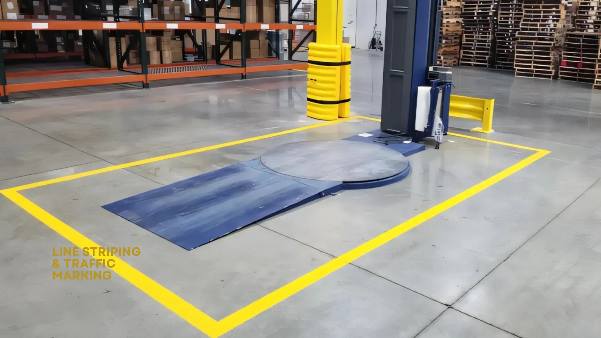 DTI professional line striping and traffic marking DTI professional line striping and traffic marking