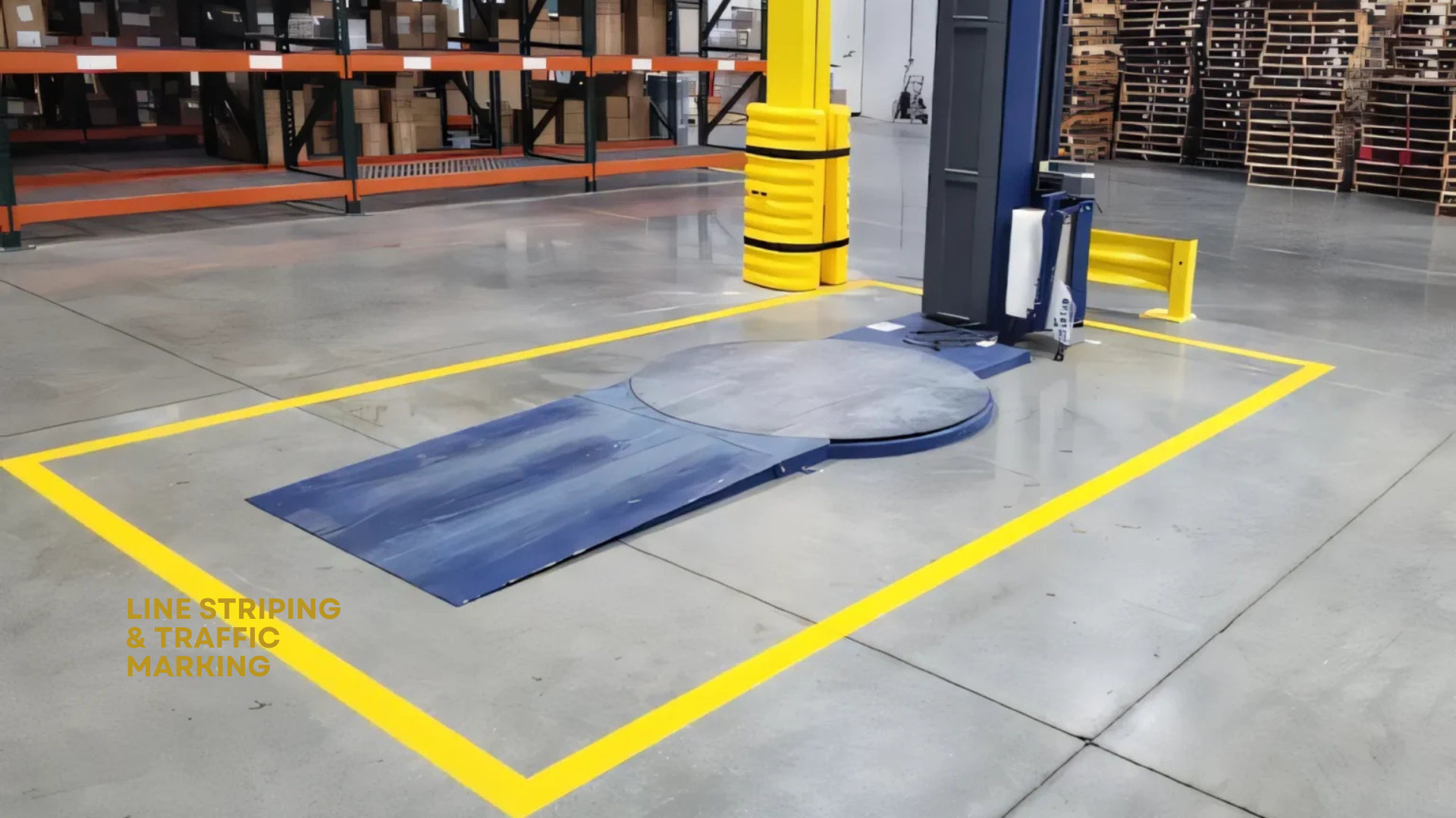 DTI professional line striping and traffic marking DTI professional line striping and traffic marking