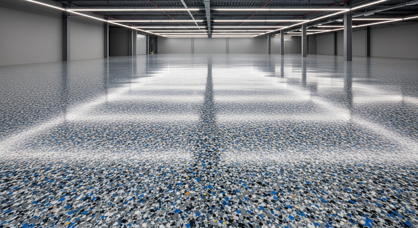 Decorative Epoxy Flake Flooring Systems: Complete Guide Decorative Epoxy Flake Flooring Systems: Complete Guide
