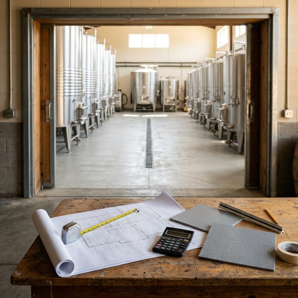 Winery Flooring Cost: What Sets the Price and How to Compare Bids Winery Flooring Cost: What Sets the Price and How to Compare Bids